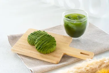 抹茶ホワイトチョコしっとりクッキー「おぼろづき」