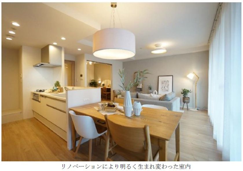 阪急阪神不動産のリノベーション済住宅『Styles』
リノベーションの実施により、省エネ基準を満たした、
「ジオ茨木学園町参番館」の一室を販売します