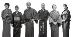 本場奄美大島紬NEXTプロジェクトメンバー(一部)