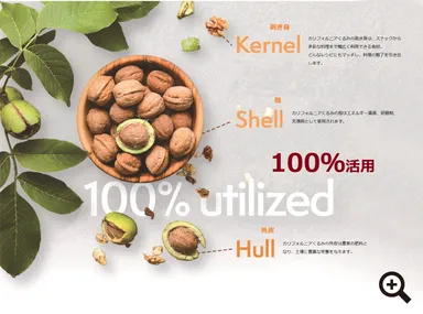 カリフォルニアくるみとサステナビリティ