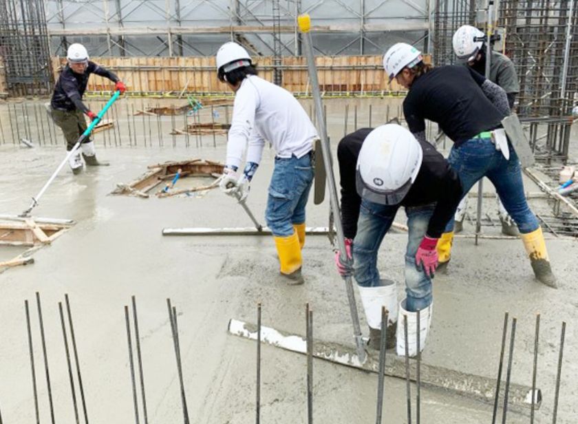 川村工業、岡山初の土間施工専門会社 蜂谷商会と協業開始 岡山