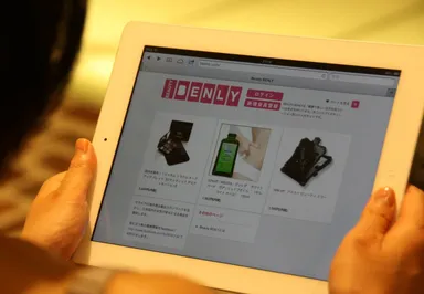 タブレット画面