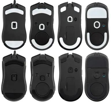 GRAPHT PTFE マウスソール　装着イメージ