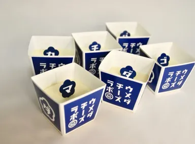 スプーンで食べるチーズケーキ(1個)税込250円