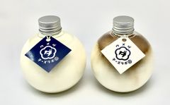 左)白たま(マイルドチーズ)、右)黒たま(クリーミーティラミス)(1個)税込648円