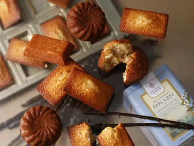 フィナンシェバニラ／ドームアールグレイ