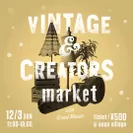 Vintage & Creators market