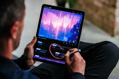 Apple Pencilに最適化(クレジット： Procreate, Nikolai Lockertsen のアニメーション作品)