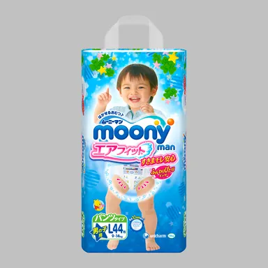 ムーニーマン エアフィット(R) 男の子Lサイズ44枚