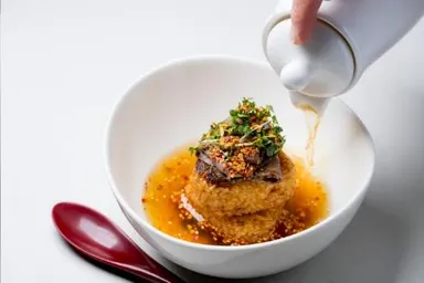 洋風ローストビーフ茶漬け