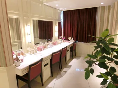 くつろぎのパウダールーム