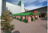 GREENING広場のクリスマス装飾イメージ