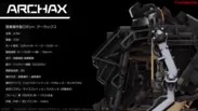 ロボットモードのArchax -アーカックス　CGとの比較