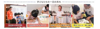 子ども達の1日の流れ
