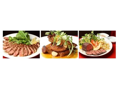 肉焼きルール実践店舗「アルディーレ 汐留店」(提供メニュー)