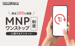 MNPワンストップ制度に関するアンケート