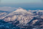 ニセコの冬の山景色