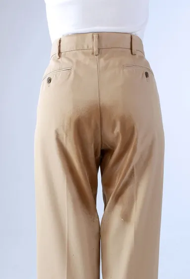 一般のズボン(濡れてしまった場合)