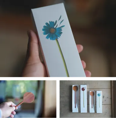 パッケージは、名前の由来であるガーベラの花