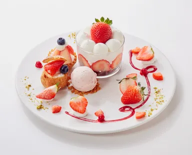 いちごプレート（ドリンク付）