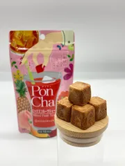 PonChaの固形粒 - ミックスフルーツティー