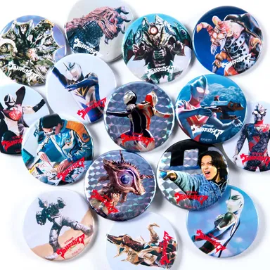 07 ウルトラマンガイア/ブラインド缶バッジ(全15種)