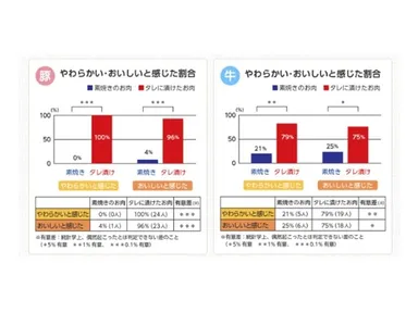 やわらか比較実験結果