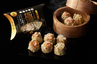 高級海の幸入り「開華楼 極シュウマイ＜冷凍＞ 海鮮3種 6個入」 1,400円税込