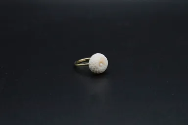 桃珊瑚リング・淡玉菊(表)