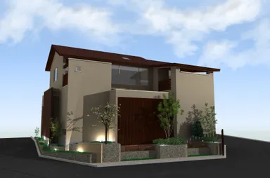 北舞子モデルパース