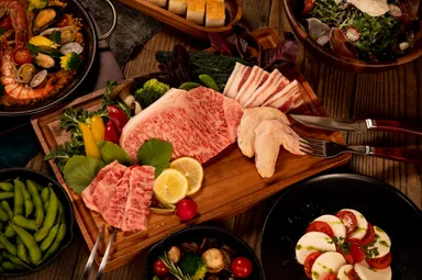 グランピングBBQメニュー