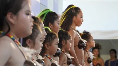 タヒチアンダンスステージ(5)