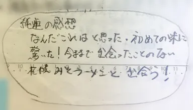 1991年に書き記した岩岡のメモ