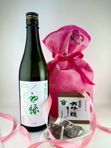 フルーティー初緑＆大吟醸生チョコレート