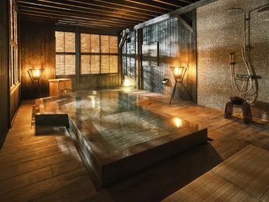 海と森 天然温泉 露天風呂