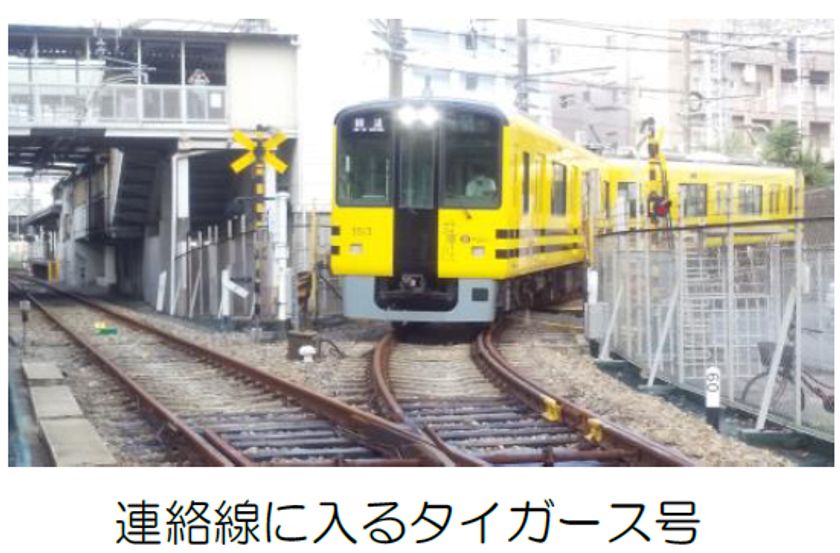 ～阪神タイガース日本一記念～
タイガース号で行く
武庫川連絡線通過＆幻のホーム入場体験＆
プレミアム撮影会ツアーを発売！