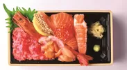 魚力海鮮寿司「七種赤づくし丼」