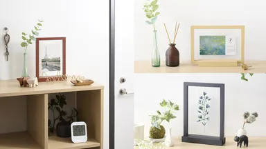 ハクバ フローティングフォトフレーム Cielo（シエロ） 160×232mm 使用例