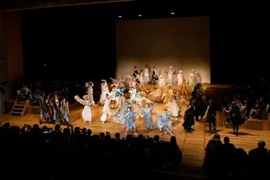 昨年のファッションショーの様子