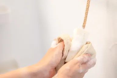 清潔に使える吊るし型