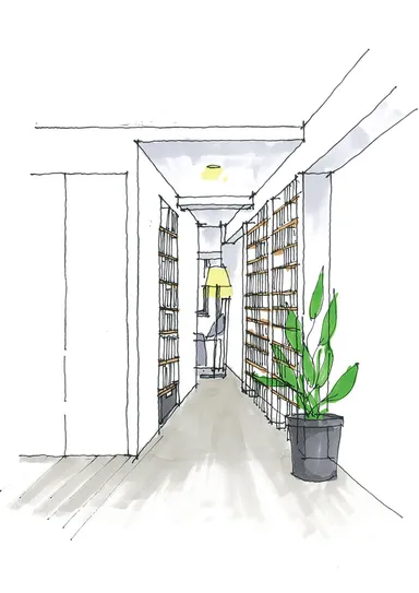 本、CD・DVD、フィギュアなどのコレクションを飾ることのできるギャラリー