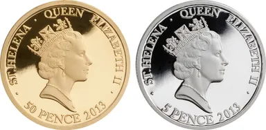 金・銀貨 共通面