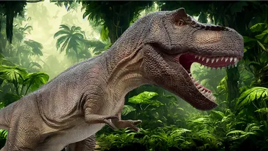 肉食恐竜エリア