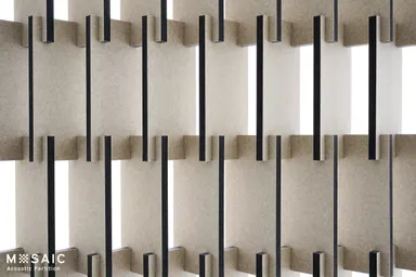 MOSAIC吸音パーテーション スリムタイプ