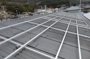 スレート屋根_ペラペラ太陽光設置イメージ1