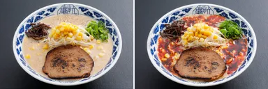 Vegan Miso RamenとVegan Spicy Miso Ramen