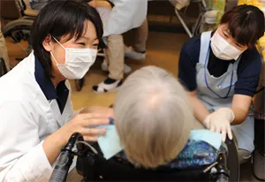 歯科訪問診療の様子