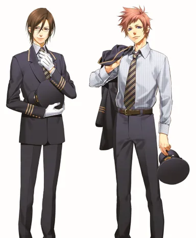 田野畑ユウ(左)　恋し浜レン(右)