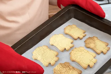 クッキーになっちゃえ！！ダーブラのクッキー型(使用イメージ)