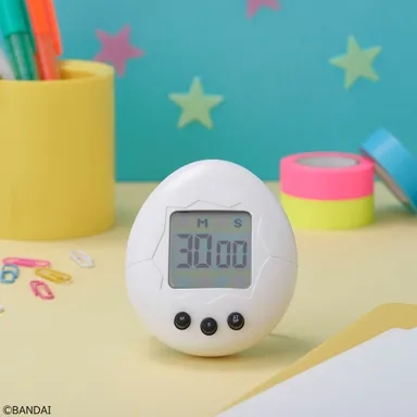 きゃらタイマーたまごっち 白(使用イメージ2)正方形